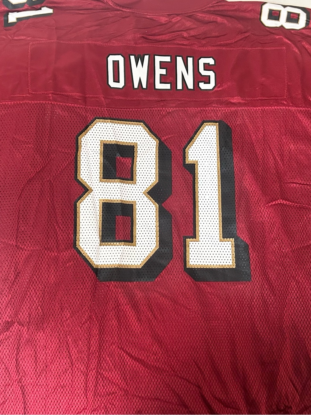 TERRELL OWENS SF 49ERS NFL VINTAGE JERSEY NWT
